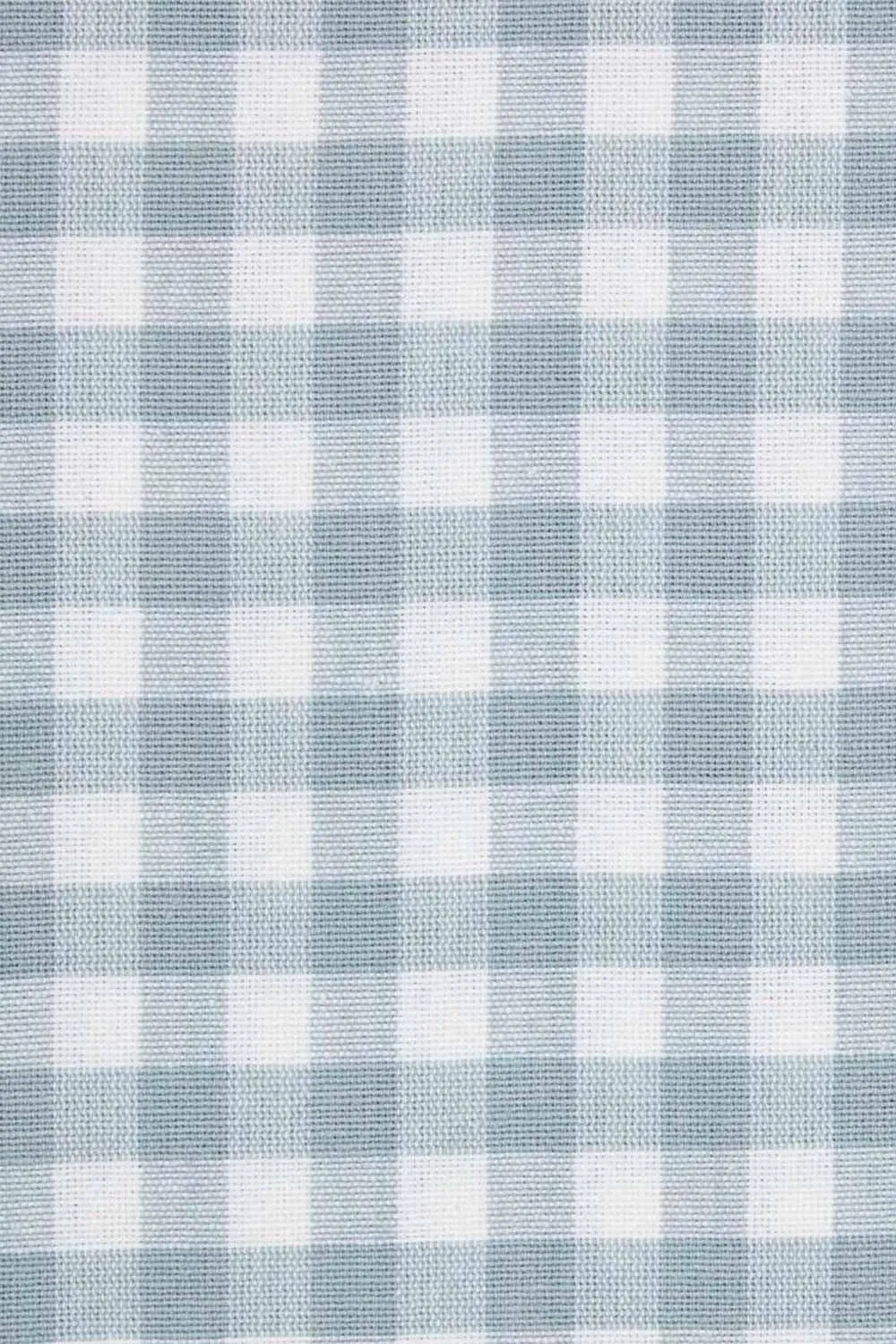 Homescapes Cotton Gingham Eyelet Curtain Pair in Blue 5