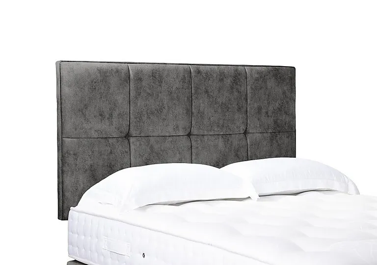 Artisan Collection Reigns High Strutted Headboard - Single - Daytona Pebble