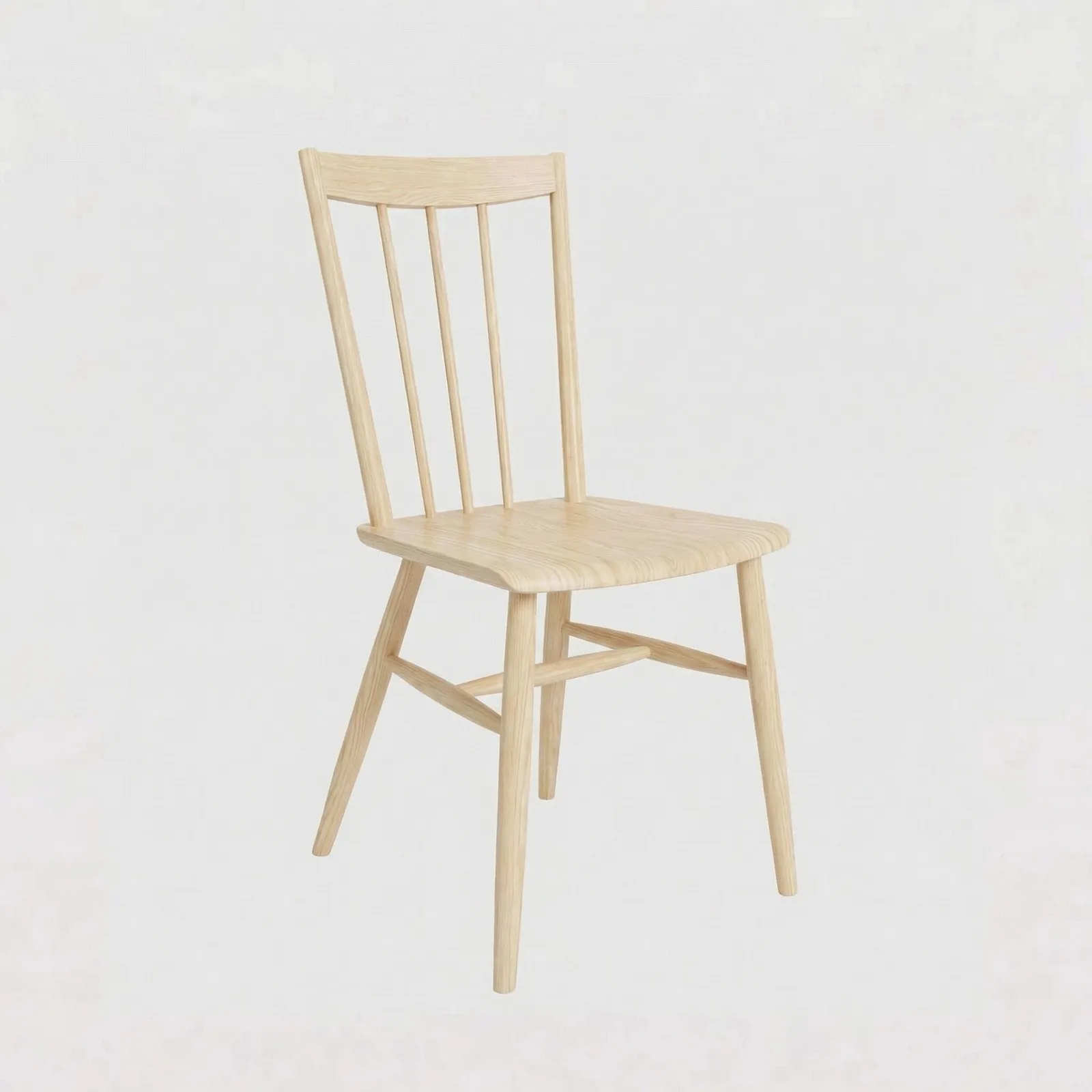 Ercol Fairmile Dining Chair (Gib), Ash Wood | Barker & Stonehouse 2