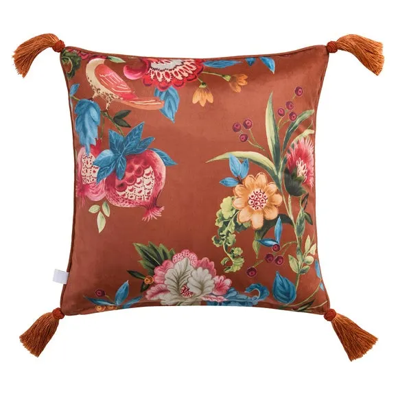 Dreams & Drapes Bejewelled Square Cushion 3
