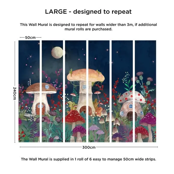 Enchanted Woodland Mural 4