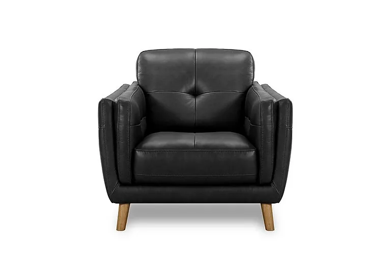 Soren Leather Armchair - Sofas and Armchairs