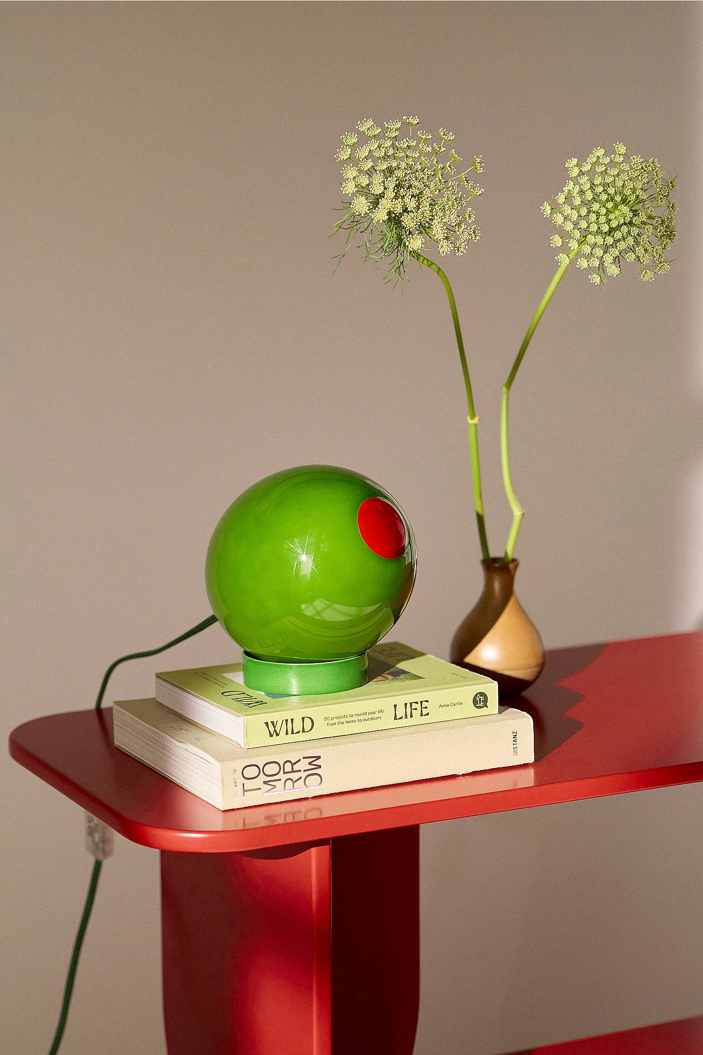 Olive Table Lamp - Green