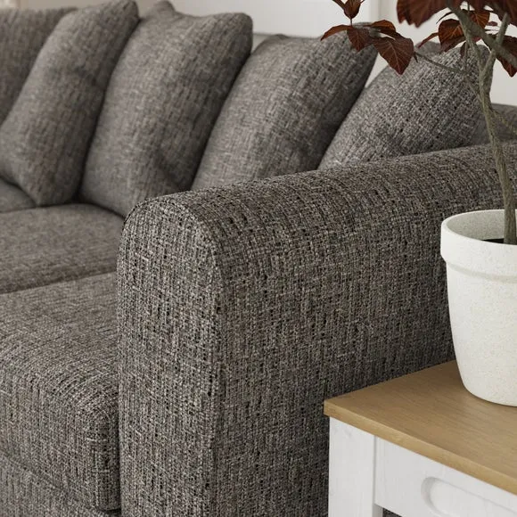 Blake Multi Weave Corner Chaise Sofa 4