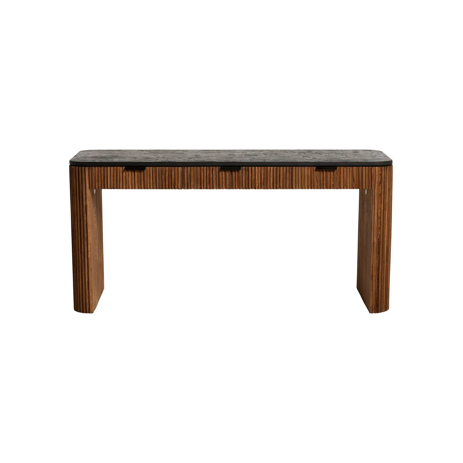Trinidad Rectangular Desk, Teak Wood | Barker & Stonehouse 3