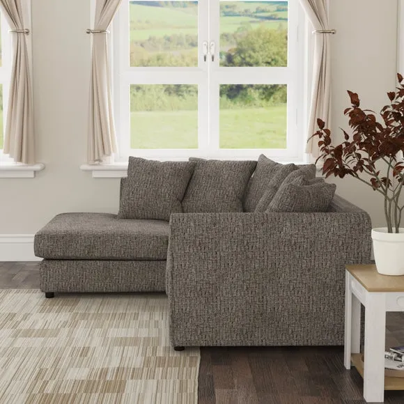 Blake Multi Weave Corner Chaise Sofa 3