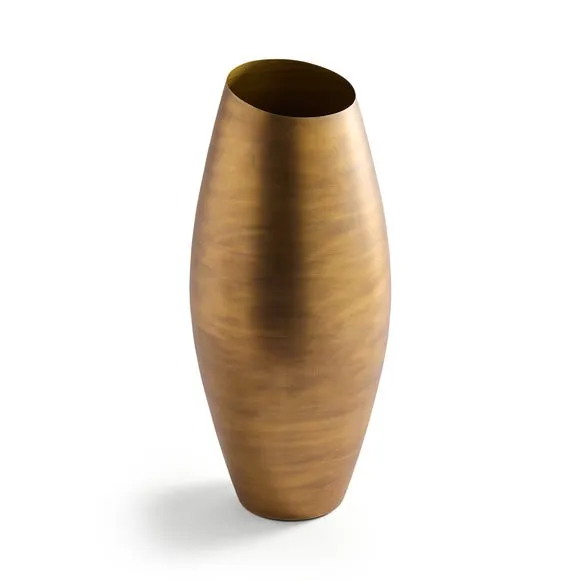 Curved Metal Bullet Vase 3
