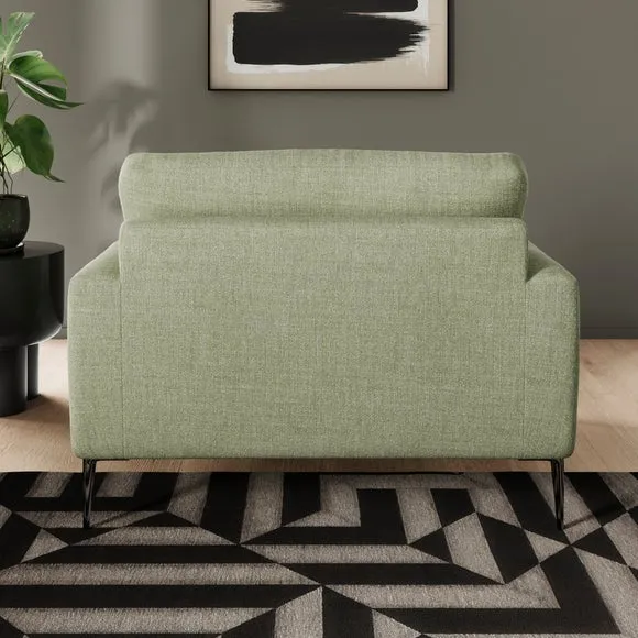 Lawson Chunky Tonal Weave Snuggle Chair 3