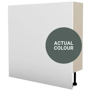 Duarti By Calypso Highwood 830mm Slimline Bath Bulkhead Unit - Woodland Green