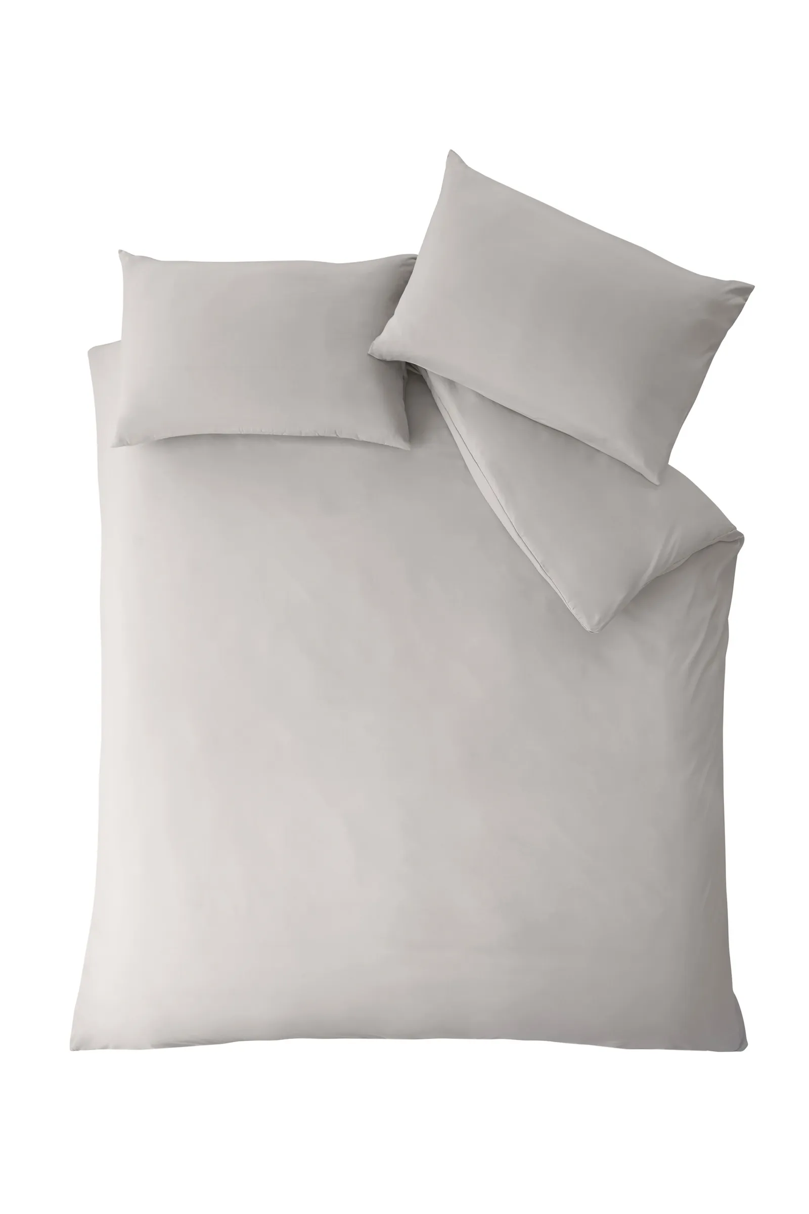 Catherine Lansfield So Soft Non Iron Duvet Cover Set in Grey 3
