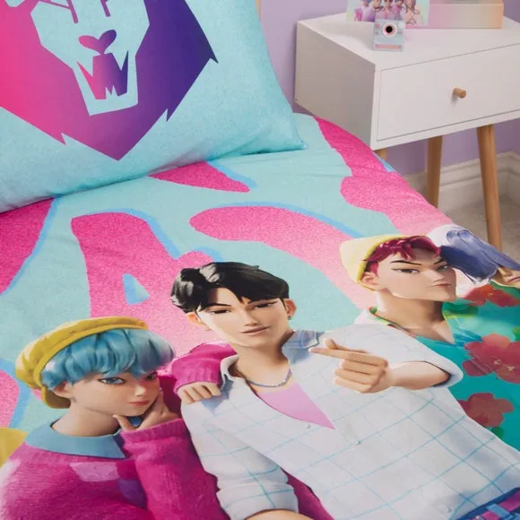 K-Pop Demon Hunters Ready Digital Duvet Cover & Pillowcase Set 6