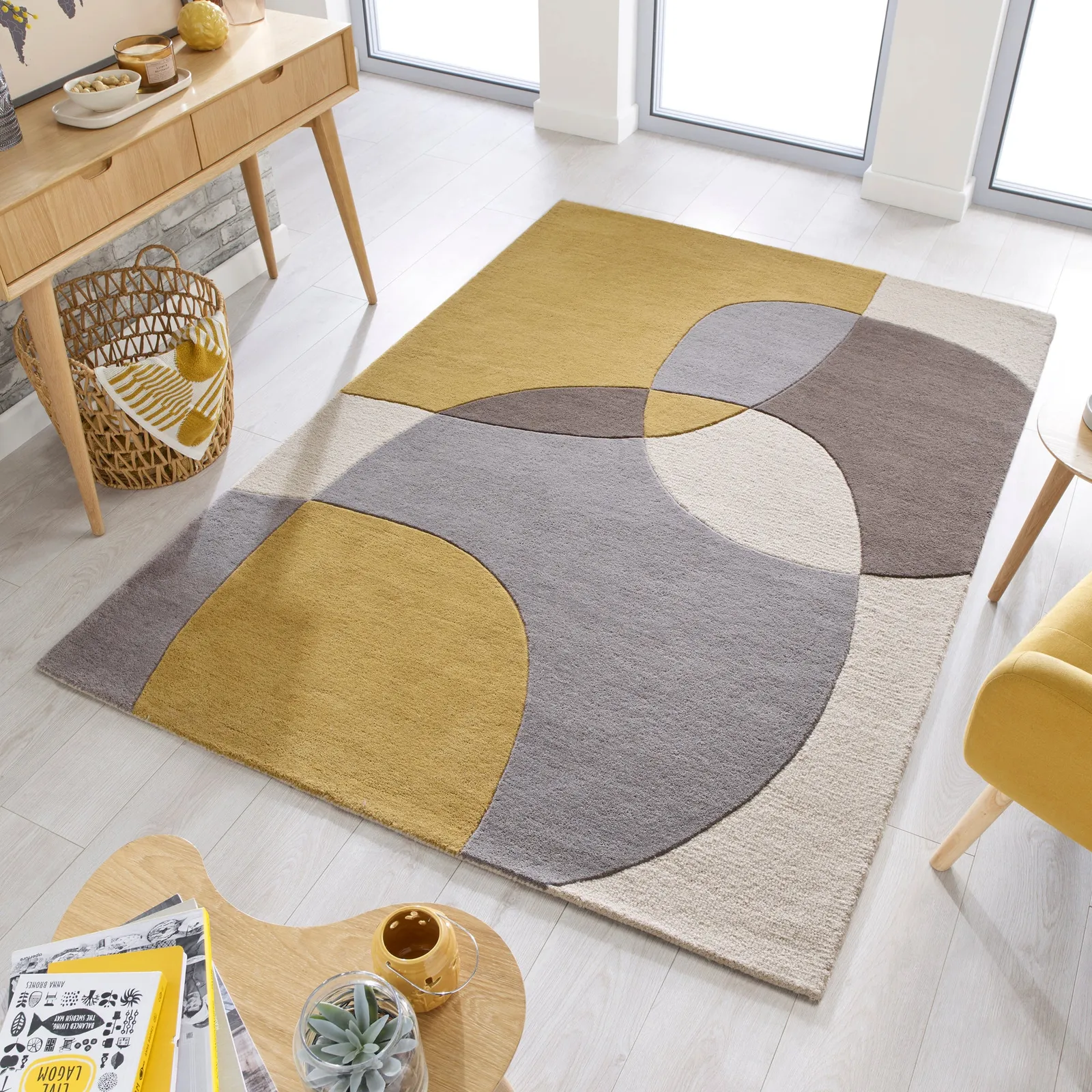 Glow Wool Modern Rug