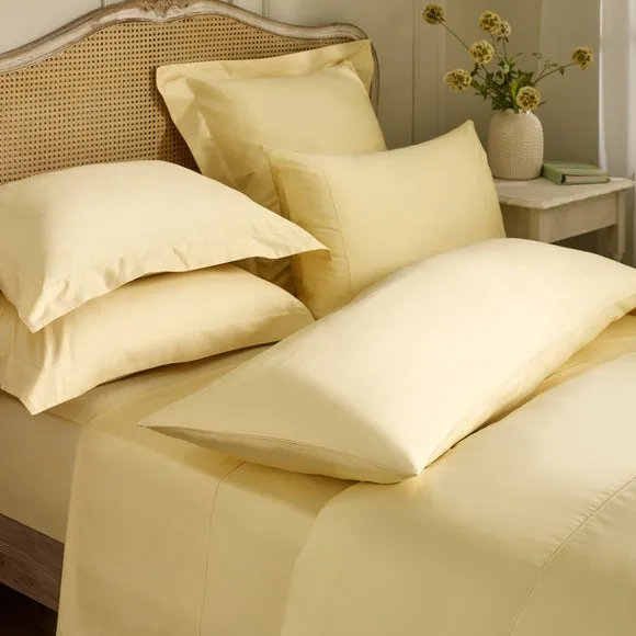 Dorma Luxe Egyptian Cotton Sateen Bolster Pillowcase 2