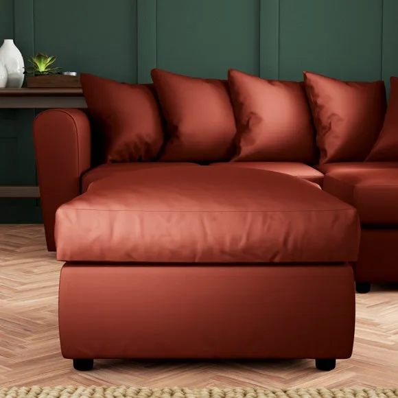 Blake Opulent Velvet Footstool 2