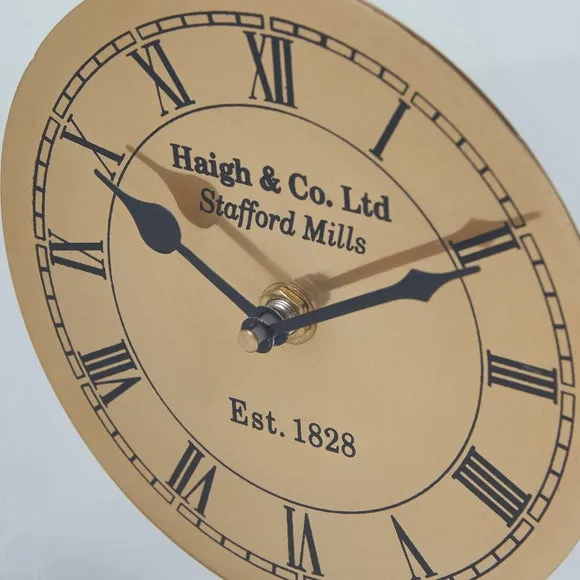 Square Framed Mantel Clock 5