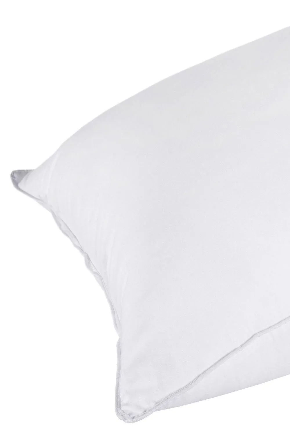 Homescapes Anti Bacterial Pillow Super Microfibre, 48 x 74 cm in White 5