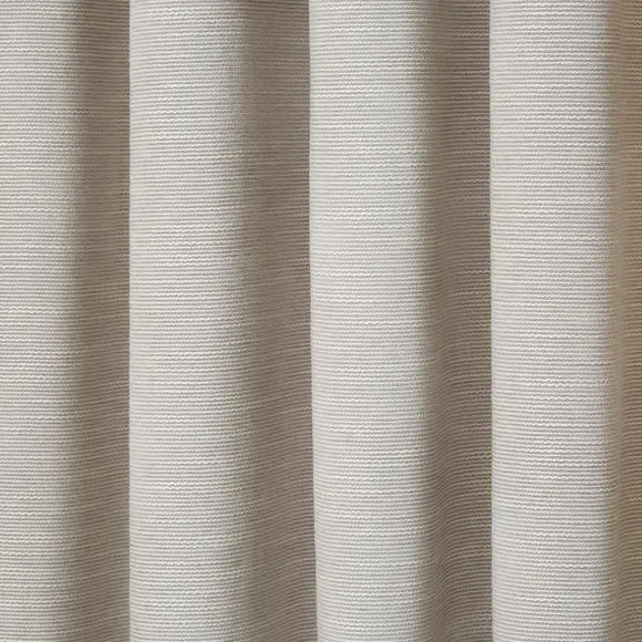Two Tone Chenille Eyelet Curtains 3