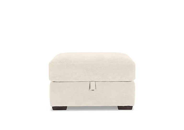Nap Fabric Storage Footstool - Living Room Furniture - In Time for Christmas