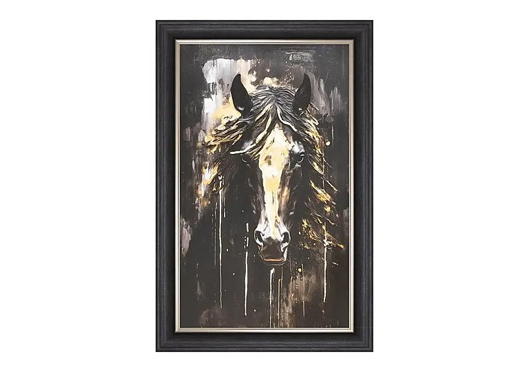 Harley Horse Large Framed Picture