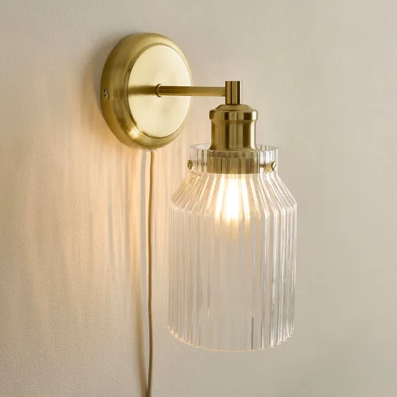 Tobias Plug In Wall Light 1