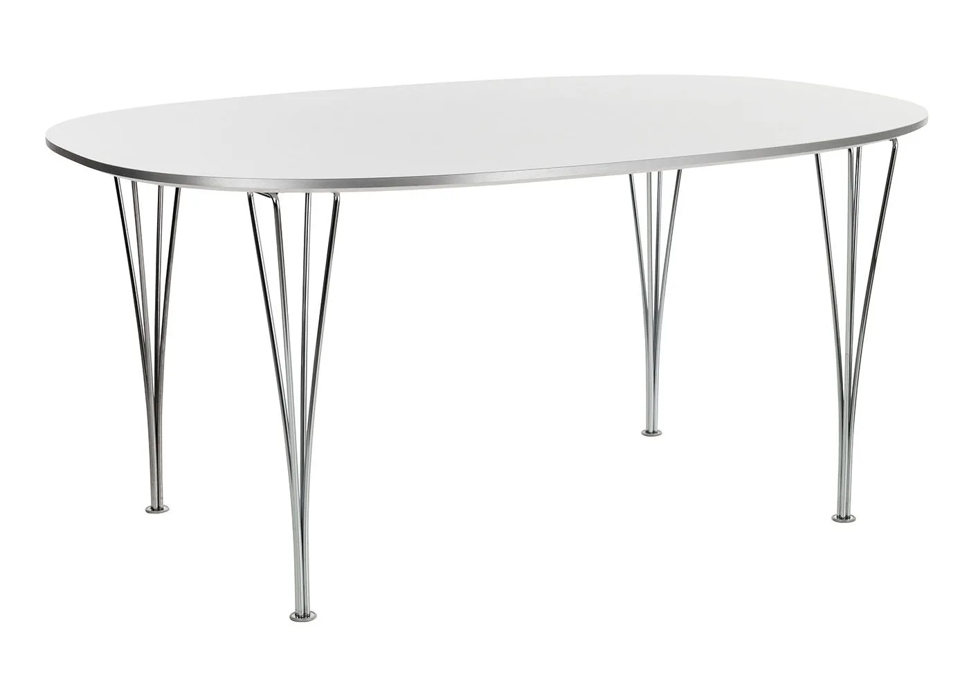 Fritz Hansen Superellipse Dining Table B612 White