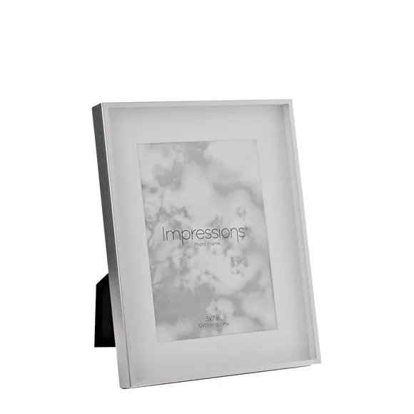 Impressions Silver Shadow Photo Frame