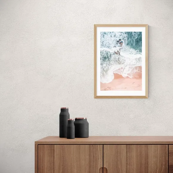 East End Prints Sands of Coral Haze Print 1