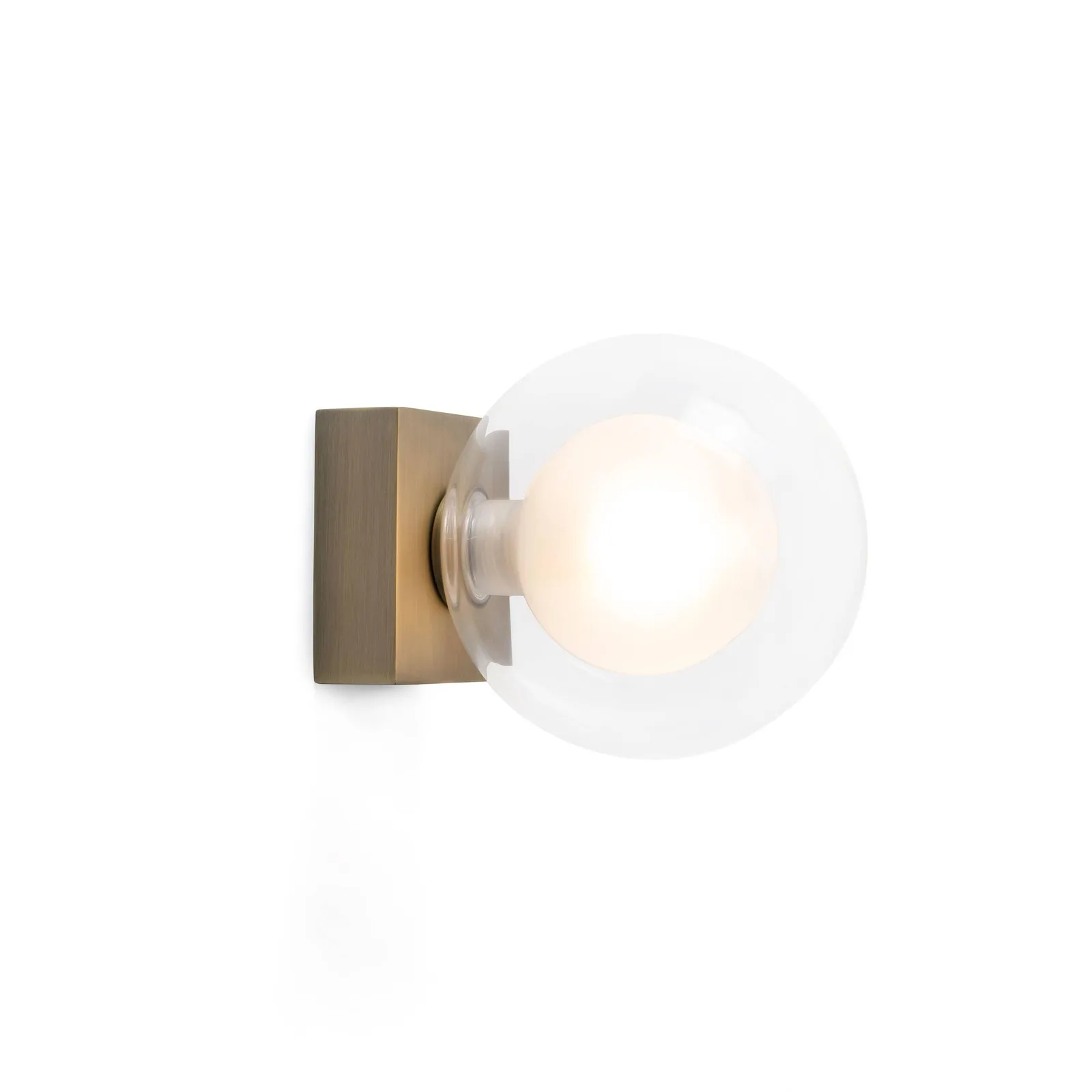 Netlighting Perla Bathroom Bronze Globe Wall Light 1x g9 IP44