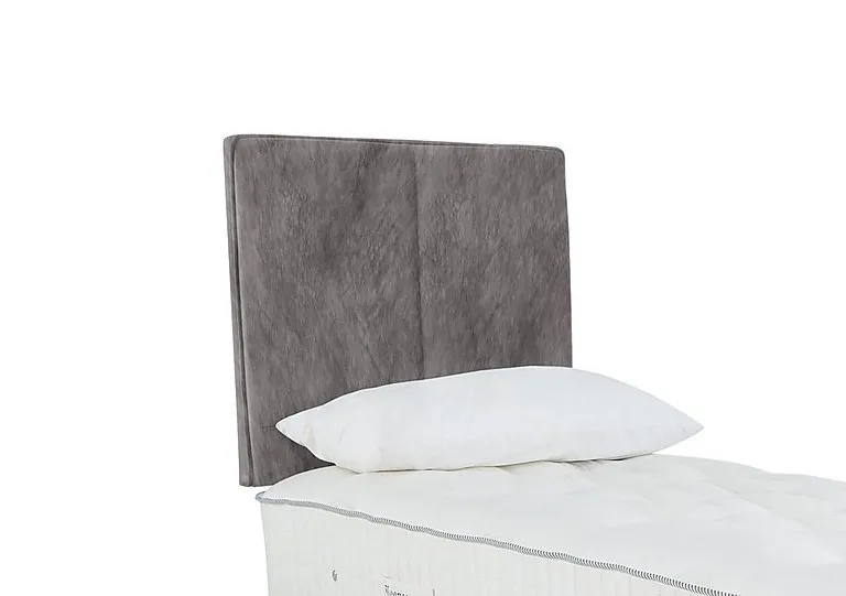 Haig Strutted Headboard - Single - Dapple Silver