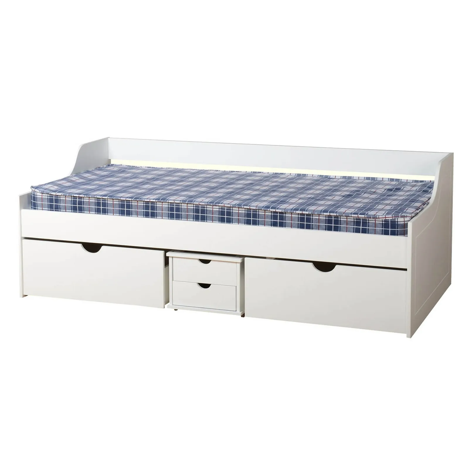 Dante White Day Bed White