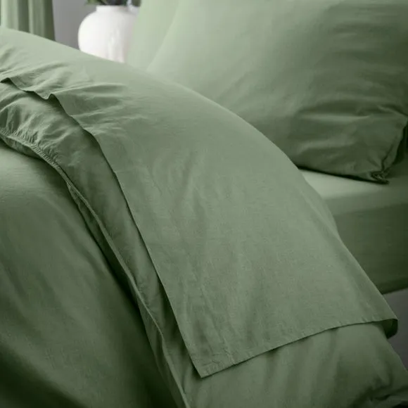 Cotton Linen Duvet Cover & Pillowcase Set 5