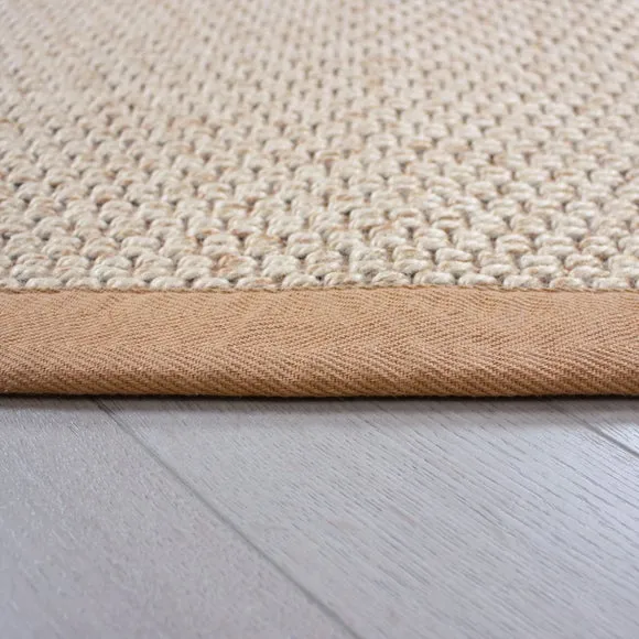 Sisal Look Border Easy Care Rug 4
