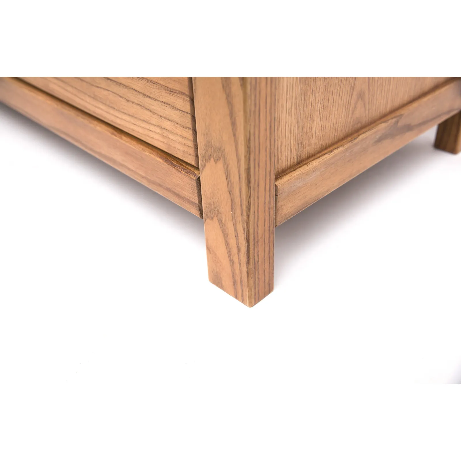 Cabinet Bits Trivento 5 Drawer Chest of Drawers Brass Knob in Natural 6