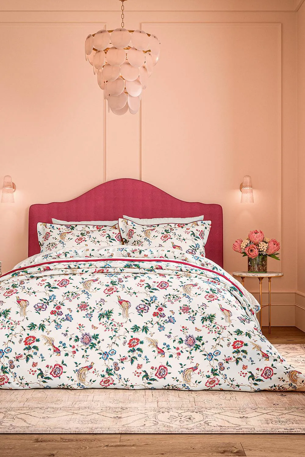 V&A 'Birds Of Paradise' Cotton Duvet Cover Set