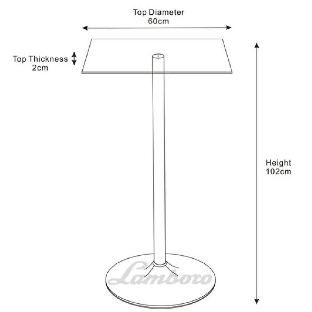 netfurniture Horizon Poseur Table Square Clear Glass 5