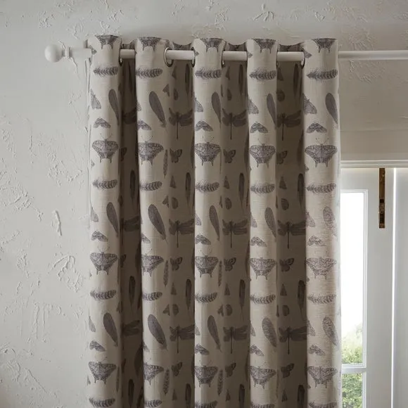 Natural History Museum Nature Study Eyelet Curtains 1