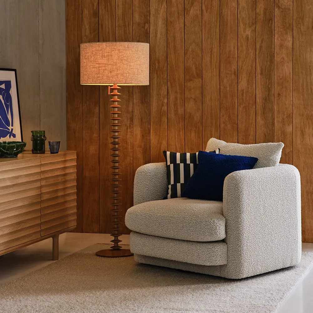 Heal's Rygrad Floor Lamp Black Ash 4