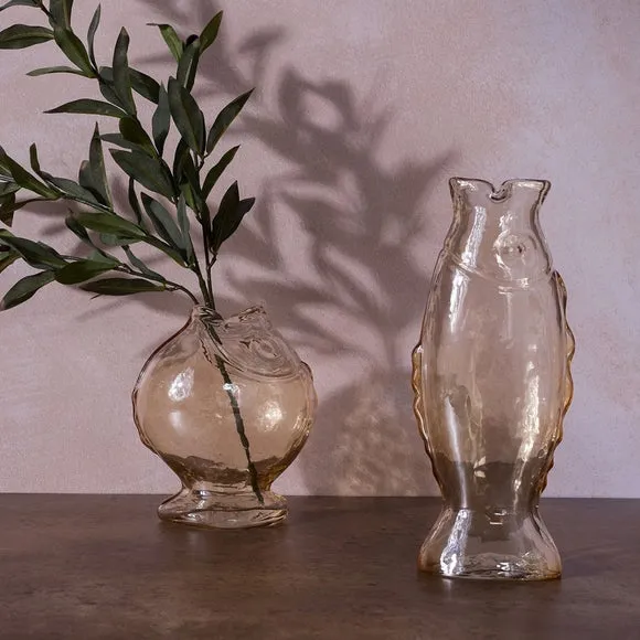 Hestia Fish Glass Vase 2