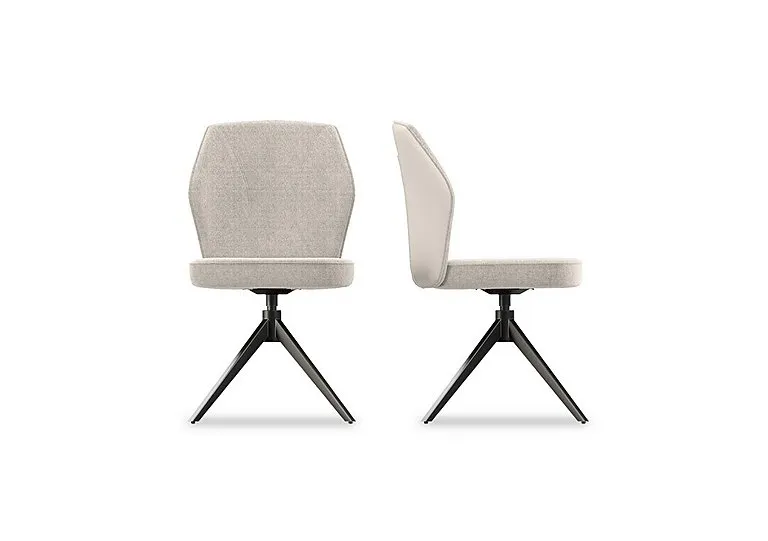 Julio Pair of Swivel Dining Chairs