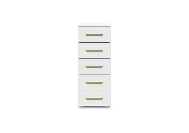 Flavia 5 Drawer Decor Tall Chest