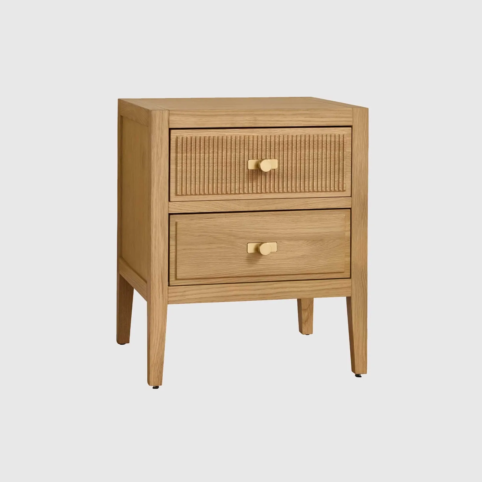 Chevilly 2 Drawer Bedside Table | Barker & Stonehouse