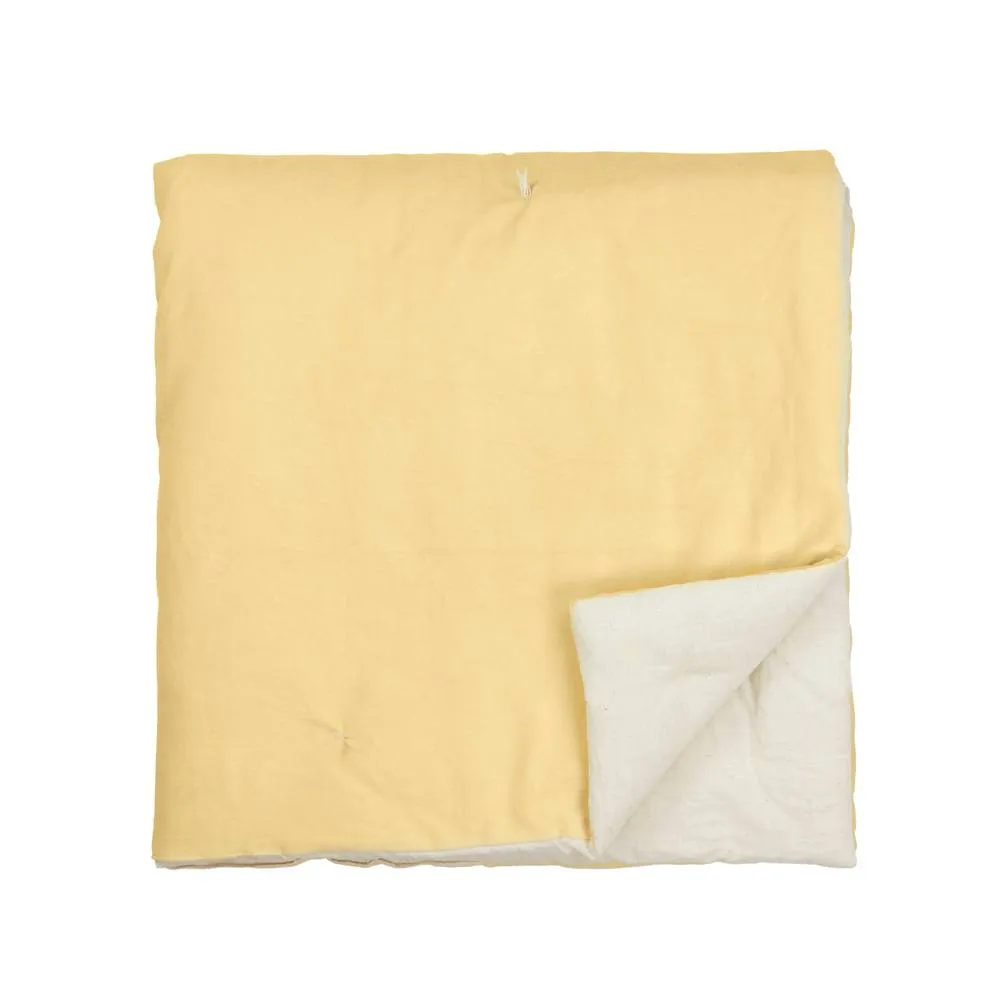 Wylder Edie 100% Cotton Velvet Bedspread in Yellow 5