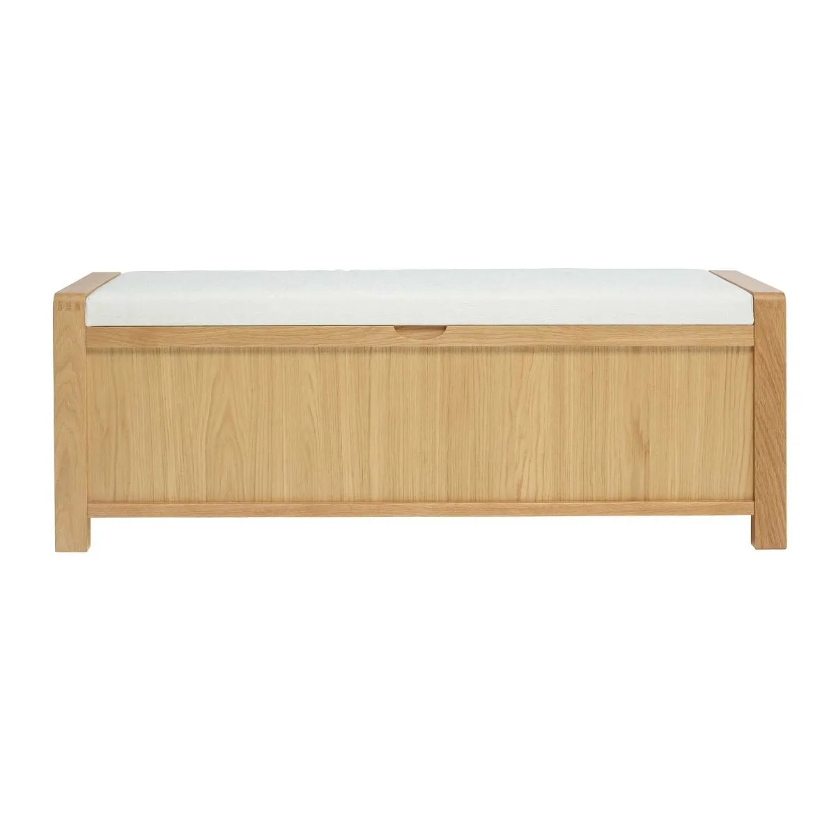 Ercol Bosco Storage Bench, White Oak | Barker & Stonehouse 2