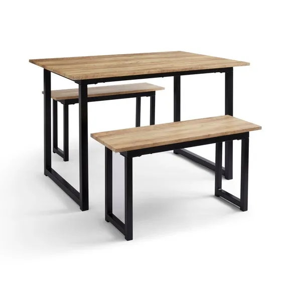 Sampson 4 Seater Dining Bench Set 4