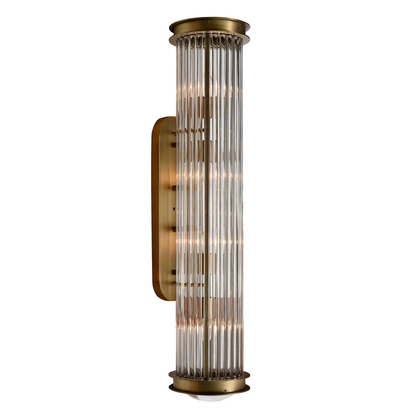 Timothy Oulton Newton Small Wall Sconce, Plated Bronze