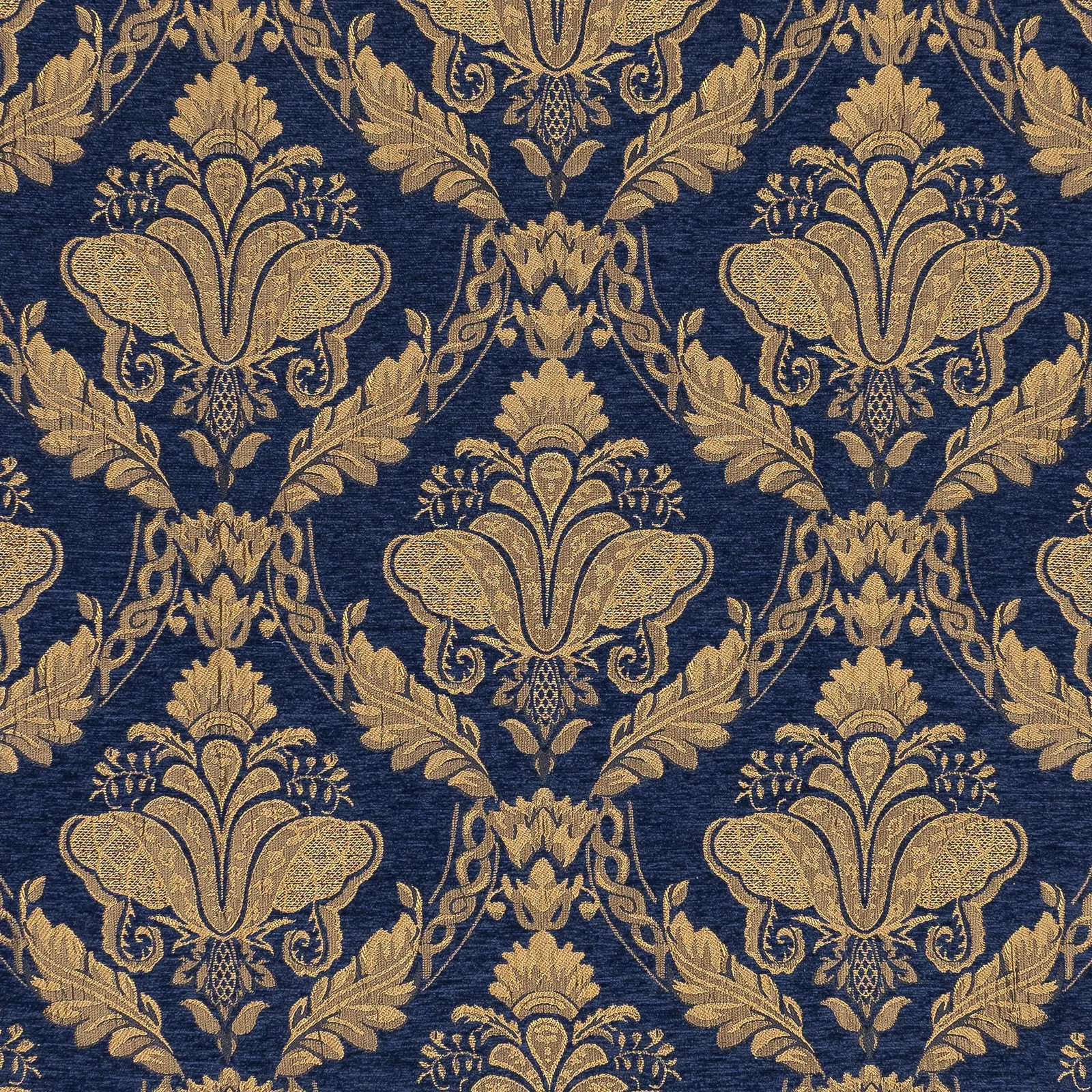 Paoletti Shiraz Jacquard Chenille Pillow Sham in Navy 2