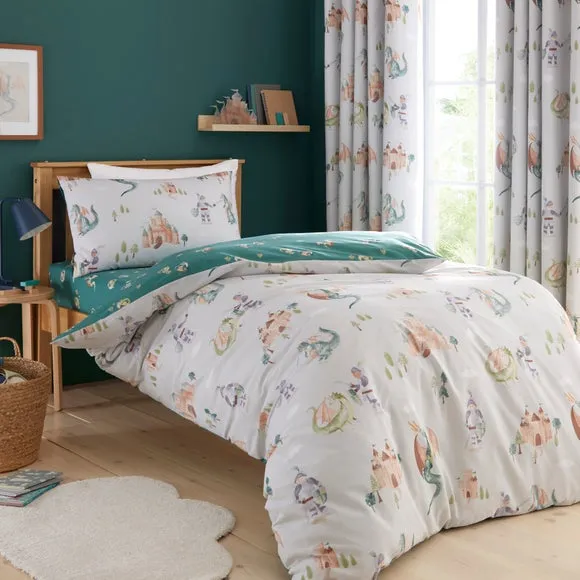Knight Time Tales Quilt Cover & Pillowcase Set