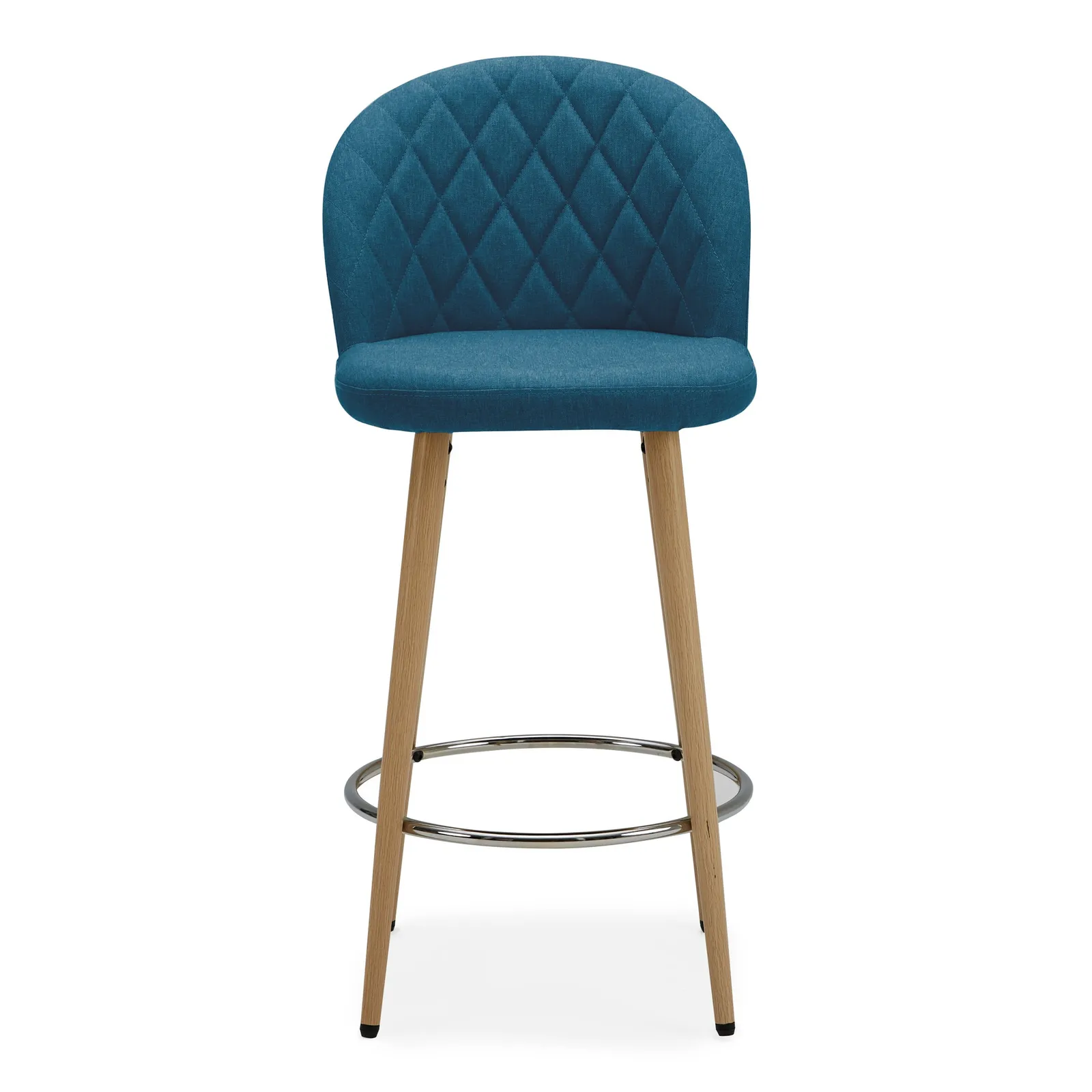Astrid Fabric Bar Stool Blue