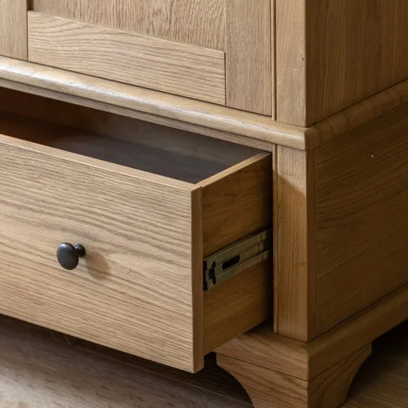 Cedar & Sage Marion 1 Drawer Double Wardrobe 3
