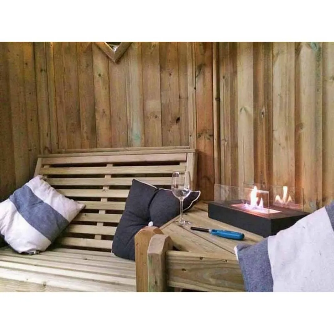 Churnet Valley Garden Furniture Ltd 4 Seasons Room - Decking Optional - Dining Shelter - Assembly Incl in Brown 4